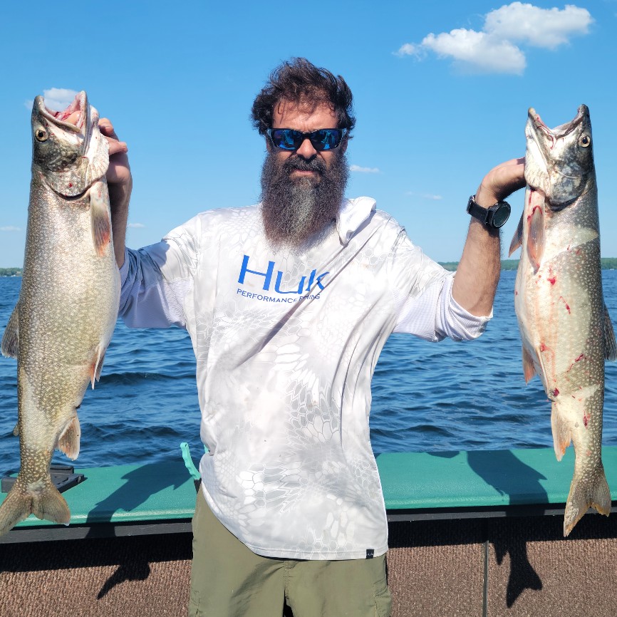 Charlie Walker with Walker's Guide Service in Green Lake Wisconsin